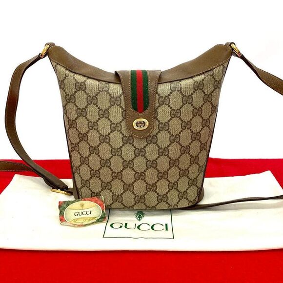 Pre Loved gucci Women metallic | bronze Shoulder Bags - Picture 1 of 8